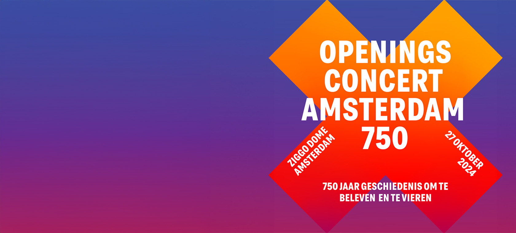 Opening concert Amsterdam 750